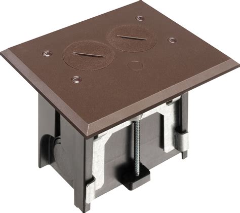 large non-metalic floor boxes|arlington metal floor boxes.